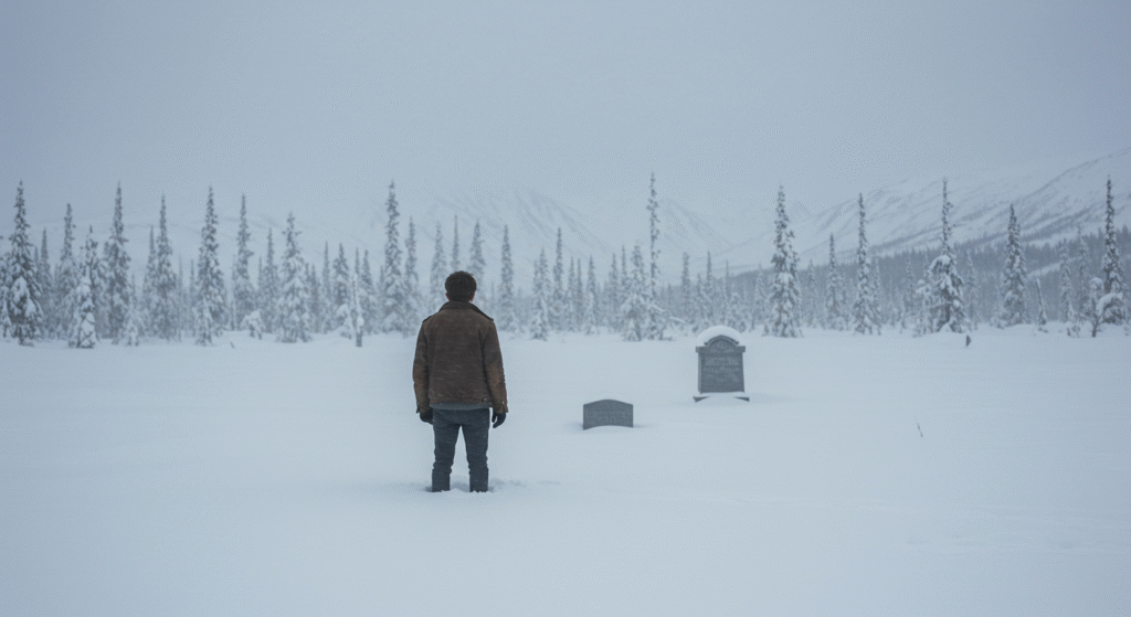 Seul Face à l'Alaska Qui Est Mort