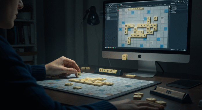 scrabble contre l'ordinateur