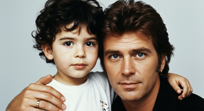 mike brant et son fils photo