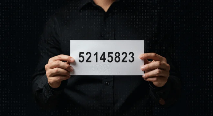 52145823 : Le Mystère d’un Nombre Unique 52145823